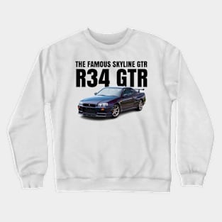 R34 GTR Crewneck Sweatshirt